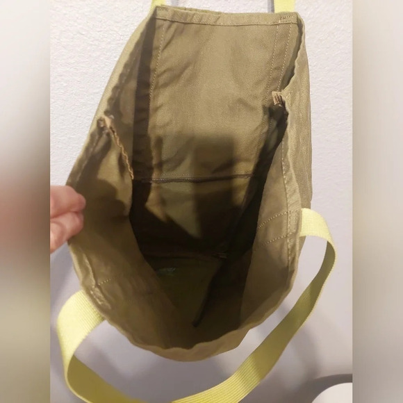 Haiku origami Packable Tote lime green double strap nylon outdoor travel - Picture 5 of 8